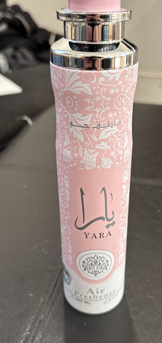 Lattafa Yara Air Freshener, 10.1 oz: Refreshing and Long-Lasting Scent for Home